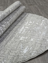 Российский овальный ковёр 8667 GRAY-CREAM