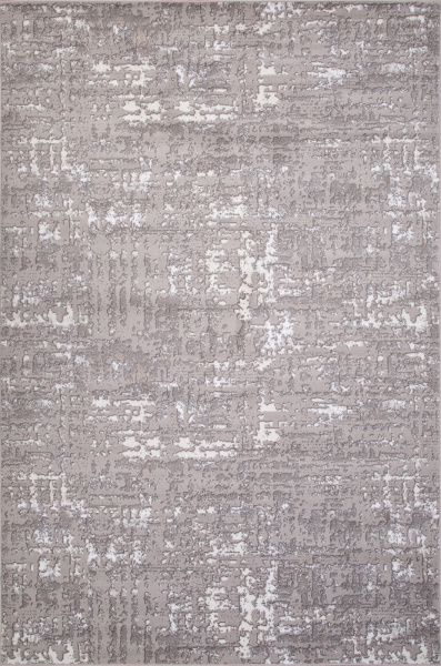 Российский прямоугольный ковёр 8667 GRAY-CREAM