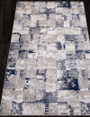 Российский прямоугольный ковёр 8673 GRAY-BLUE