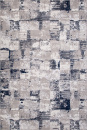 Российский прямоугольный ковёр 8673 GRAY-BLUE