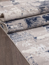 Российский прямоугольный ковёр 8673 GRAY-BLUE