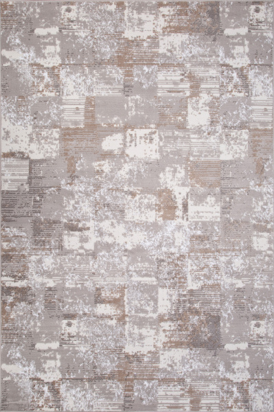 Российский прямоугольный ковёр 8673 GRAY
