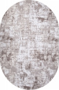 Российский овальный ковёр 8675 GRAY