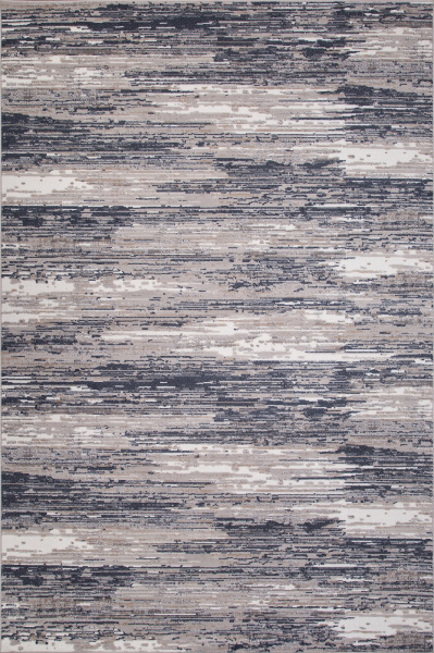 Российский прямоугольный ковёр 8676 GRAY-BLUE
