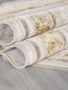 Российский овальный ковёр A123B CREAM / GOLD FDY