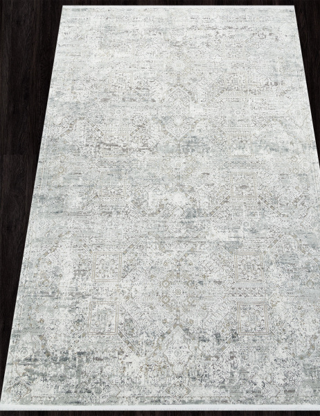Российский прямоугольный ковёр A160AF D.GREY / GREY
