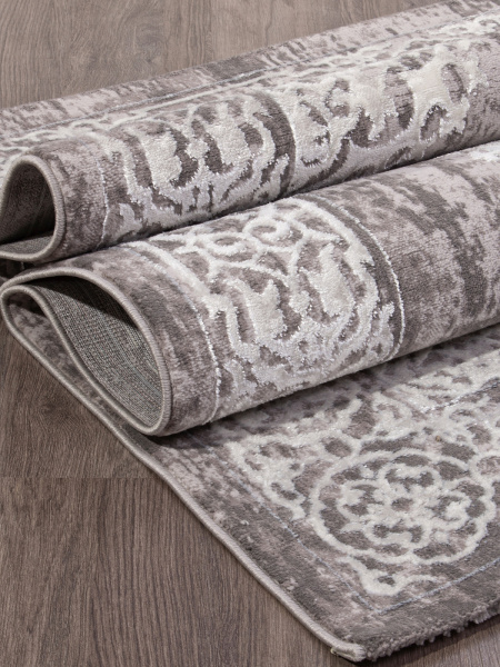Российский прямоугольный ковёр A396AC POLY IVORY / POLY BEIGE