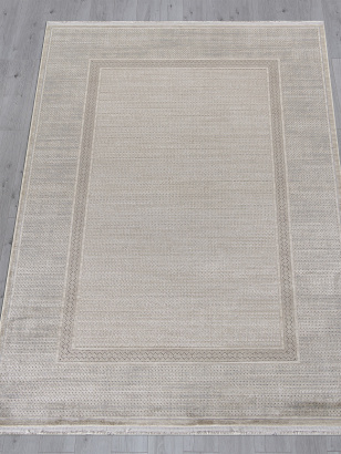 Российский прямоугольный ковёр A802AP L.BEIGE / GREY