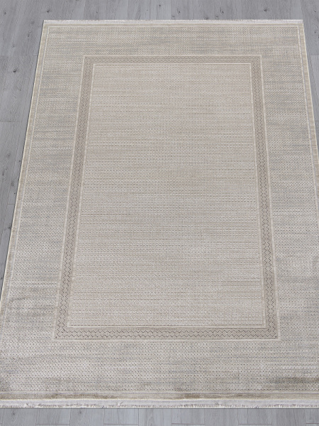 Российский прямоугольный ковёр A802AP L.BEIGE / GREY