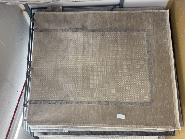 Российский прямоугольный ковёр A808AP L.BEIGE / GREY