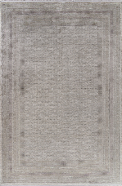 Российский прямоугольный ковёр A809AP L.BEIGE / GREY