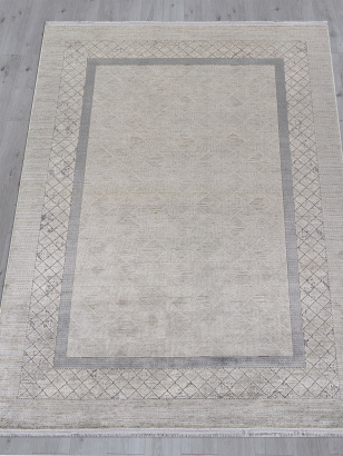 Российский прямоугольный ковёр A810AF L.GREY / GREY