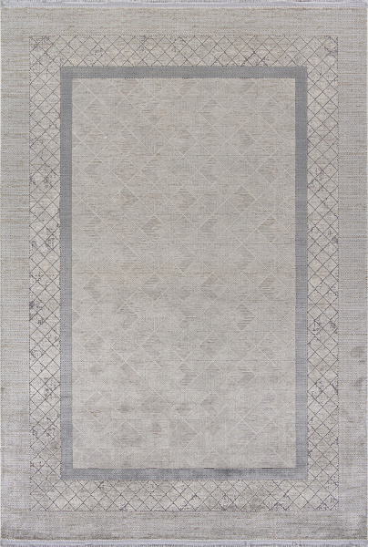 Российский прямоугольный ковёр A810AF L.GREY / GREY