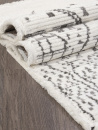 Российский прямоугольный ковёр A927AW P.WHITE / L.GREY