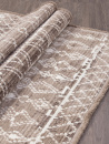 Российский прямоугольный ковёр A932AC L.BEIGE / P.WHITE