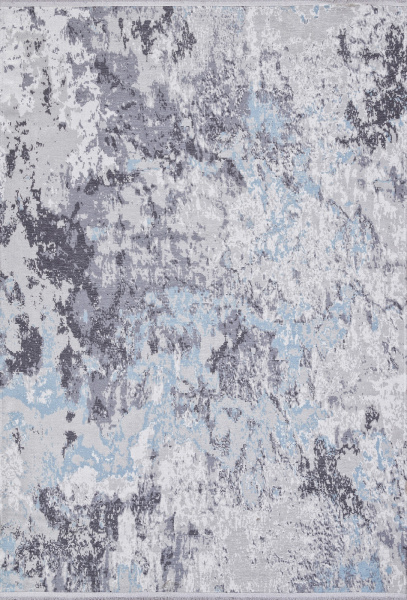 Российский прямоугольный ковёр AB071A GREY / BLUE