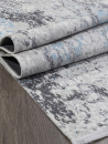 Российский прямоугольный ковёр AB071A GREY / BLUE