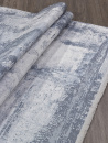 Российский прямоугольный ковёр AB074A GREY / BLUE