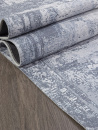 Российский прямоугольный ковёр AB074A GREY / BLUE