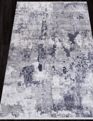 Российский прямоугольный ковёр AB193A GREY / CREAM