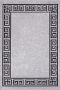 Российский прямоугольный ковёр AB194A GREY / BLACK