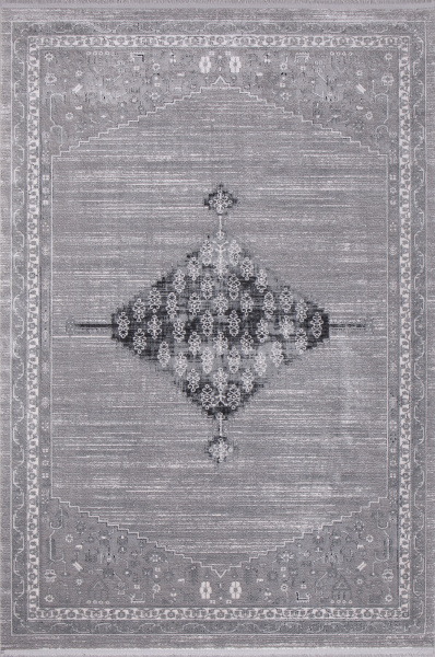 Российский прямоугольный ковёр B458Q A.GRAY / ANTHRACITE