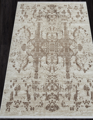 Российский прямоугольный ковёр C765AL GOLD / BROWN