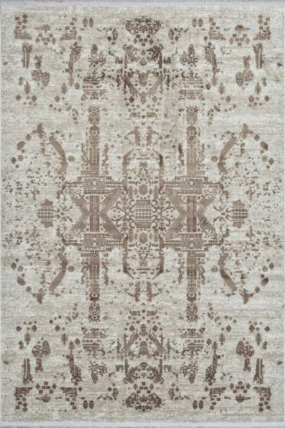 Российский прямоугольный ковёр C765AL GOLD / BROWN
