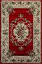 Российский прямоугольный ковёр d057 RED