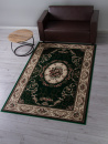 Российский прямоугольный ковёр d066 GREEN
