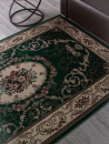 Российский прямоугольный ковёр d066 GREEN
