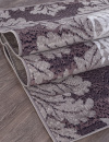 Российский прямоугольный ковёр d213 GRAY-PURPLE