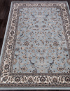 Российский прямоугольный ковёр d251 L.BLUE-BROWN