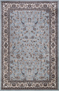 Российский прямоугольный ковёр d251 L.BLUE-BROWN