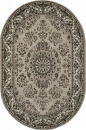 Российский овальный ковёр d285 BEIGE