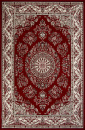 Российский прямоугольный ковёр d285 RED