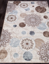 Российский прямоугольный ковёр d309 CREAM-BROWN