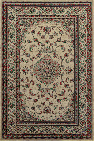 Российский прямоугольный ковёр d389 BEIGE