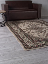 Российский прямоугольный ковёр d389 BEIGE