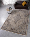 Российский прямоугольный ковёр d414 BEIGE