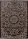 Российский прямоугольный ковёр d415 BROWN