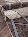 Российский прямоугольный ковёр D487 BEIGE-BROWN 2