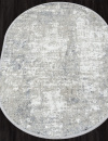 Российский овальный ковёр D662BC BEIGE / L.GREY