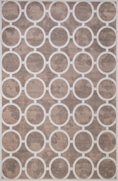 Российский прямоугольный ковёр D713 BEIGE-CREAM 2