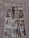 Ковровая дорожка D717 BEIGE-BLUE 2 