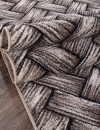 Российский прямоугольный ковёр D723 BEIGE-BROWN 2