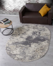 Российский овальный ковёр D734 BEIGE