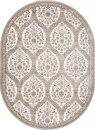 Российский овальный ковёр D740 CREAM