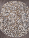 Российский овальный ковёр D765 BEIGE