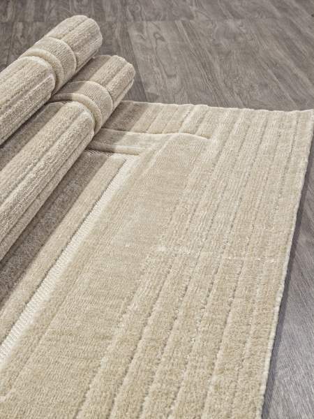 Российский прямоугольный ковёр D785AP BEIGE / BEIGE